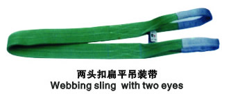 两头扣扁平吊装带